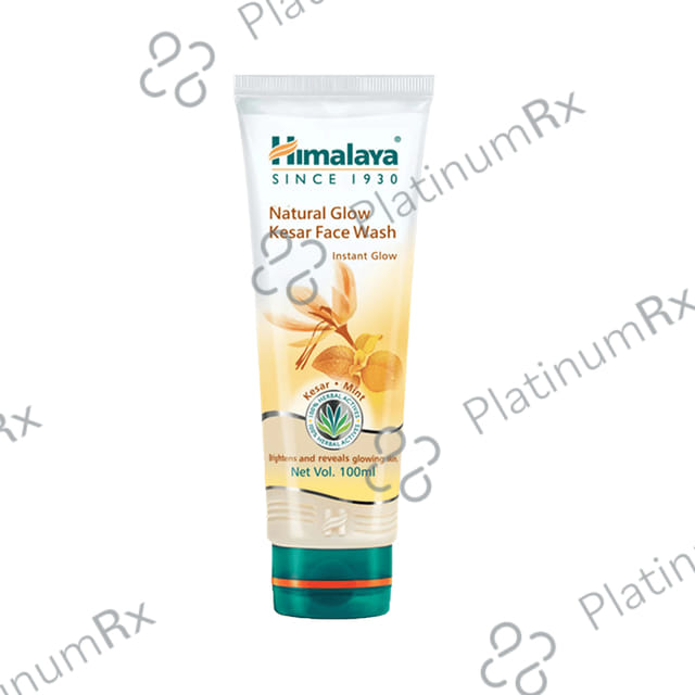 Himalaya Natural Glow Kesar Face Wash 100ml