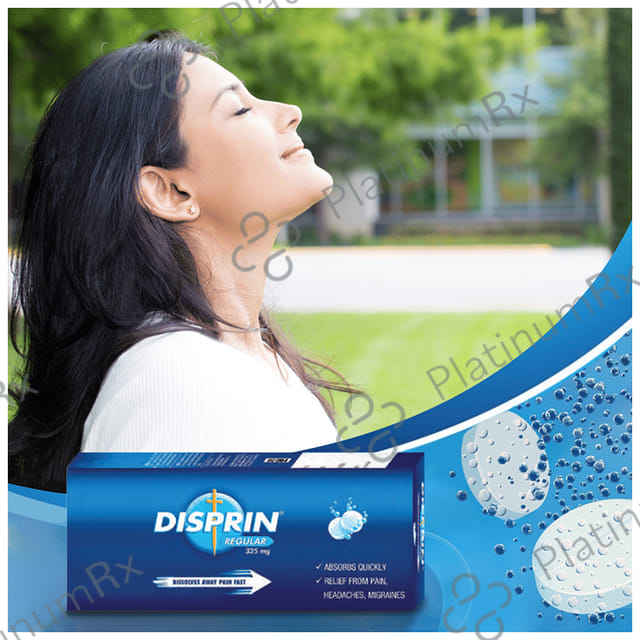 Disprin Regular 325mg Effervescent Tablet 10s