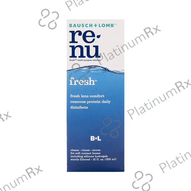 Renu Fresh Lens Cleansing Solution 355ml