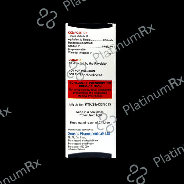 Sensolol 0.5% Eye Drop