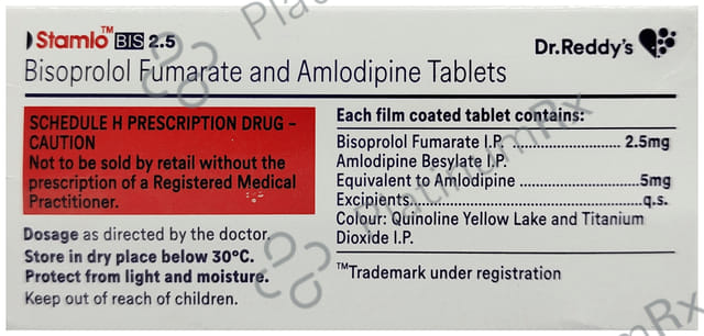 Stamlo Bis 5/2.5mg Tablet 10s