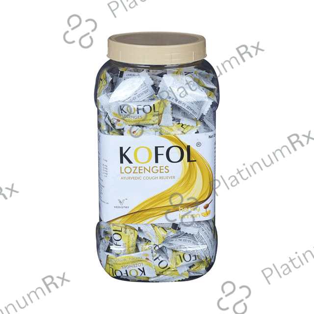 Kofol Lozenges for Sore Throat Honey lemon