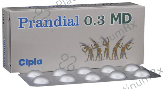 Prandial 0.3 MD Tablet