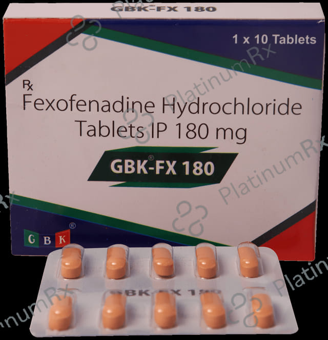 Gbk FX 180mg Tablet 10s