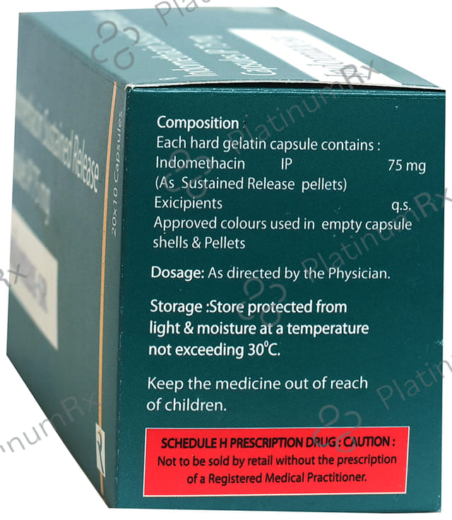 Indomax SR 75mg Capsule 10s