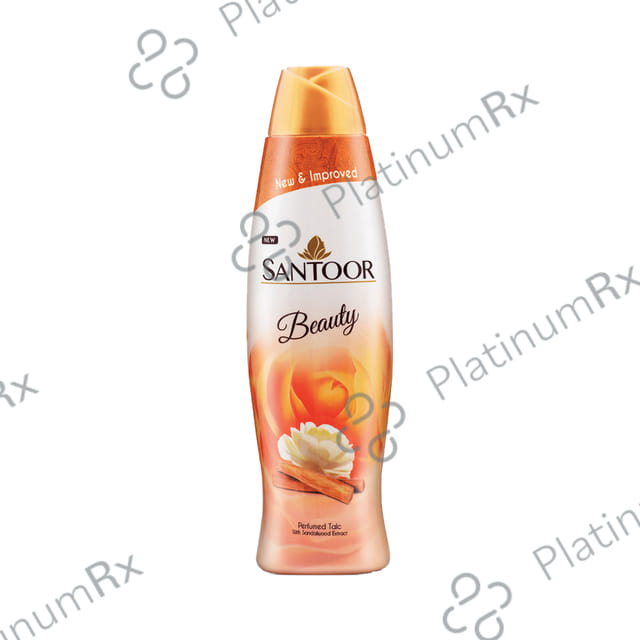 Santoor Beauty Perfumed Talc with Sandalwood Extract