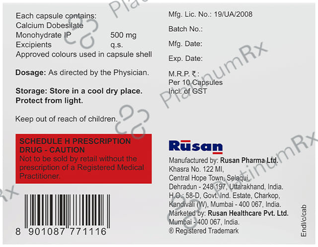 Cabisyl 500mg Capsule 10s