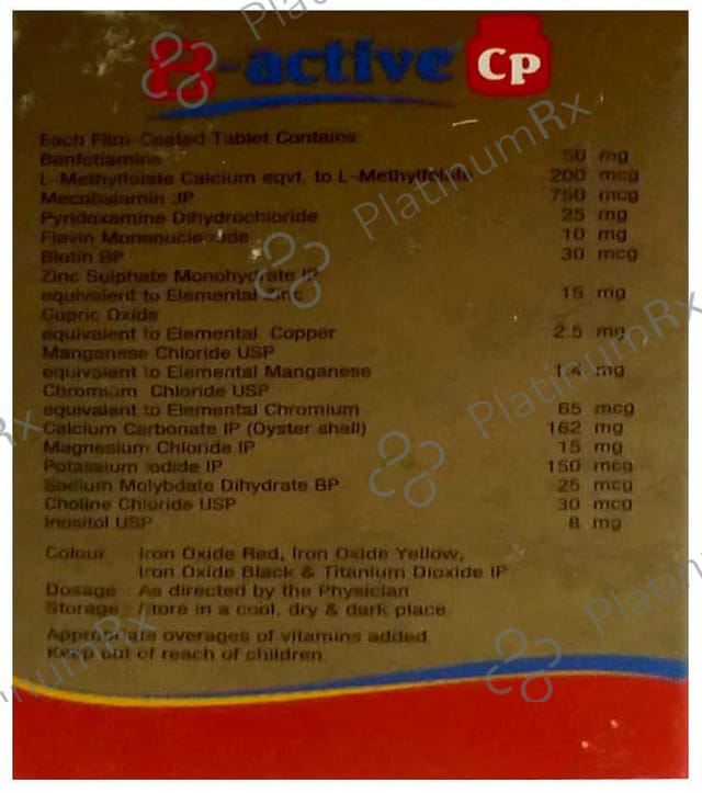 B-Active CP Tablet