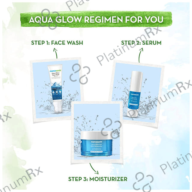Mamaearth Aqua Glow Face Wash 100ml