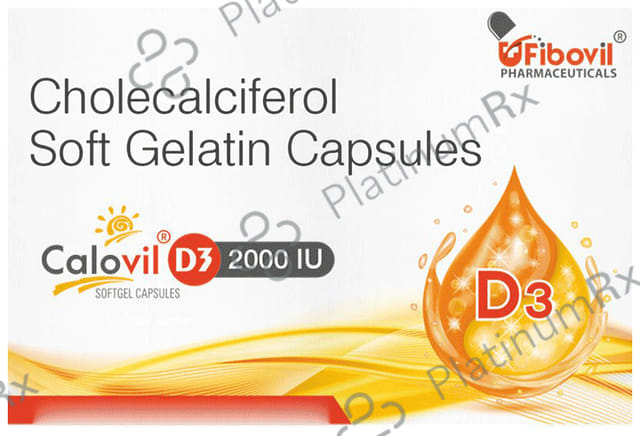 Calovil D3 2000IU Softgel Capsule
