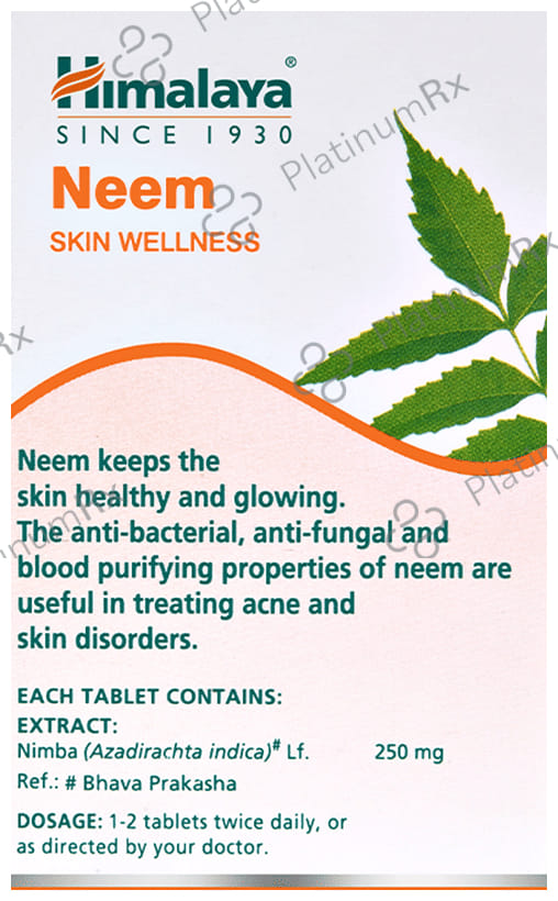 Himalaya Neem Tablet 60s