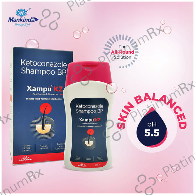Xampu KZ 2% Anti Dandruff Shampoo 100ml