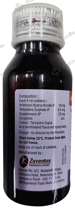 Soventus Jr Syrup Sugar Free