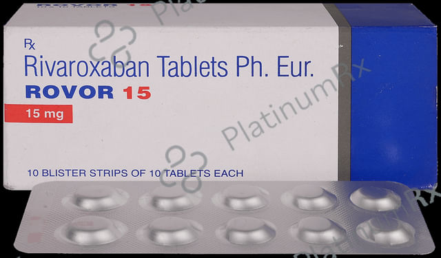 Rovor 15mg Tablet 10s