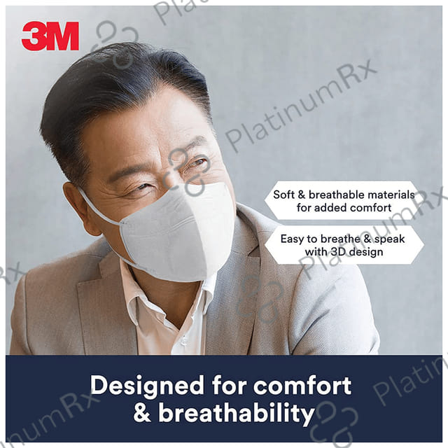 3M KN95 9513 Particulate Respirator Mask Adult White 10 masks