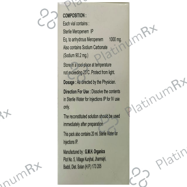 Gonem 1gm Injection 1s