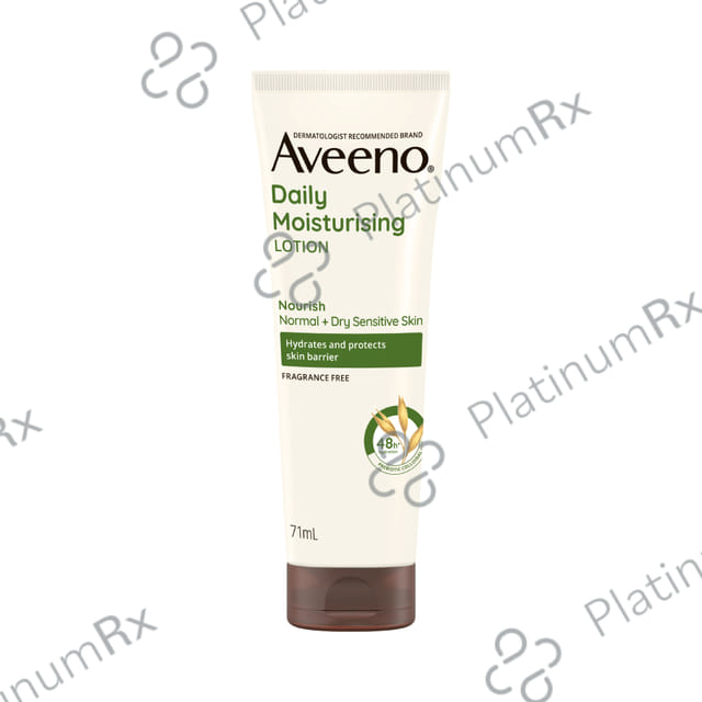 Aveeno Daily Moisturising Lotion Fragrance Free 71ml