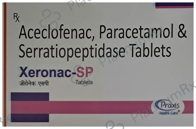 Xeronac SP 100/325/15mg Tablet 10s