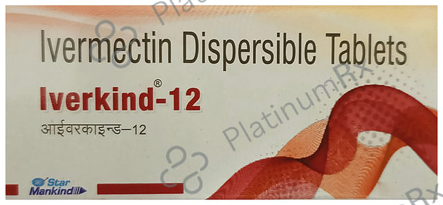Iverkind 12 Tablet DT 10s
