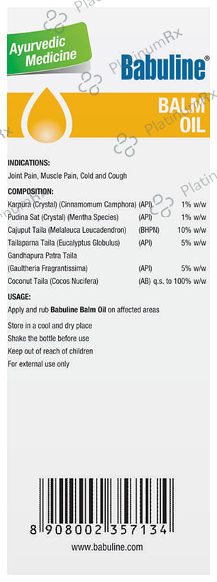 Babuline Balm Oil
