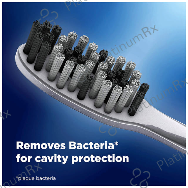 Oral-B Cavity Defence Medium Toothbrush with Charcoal