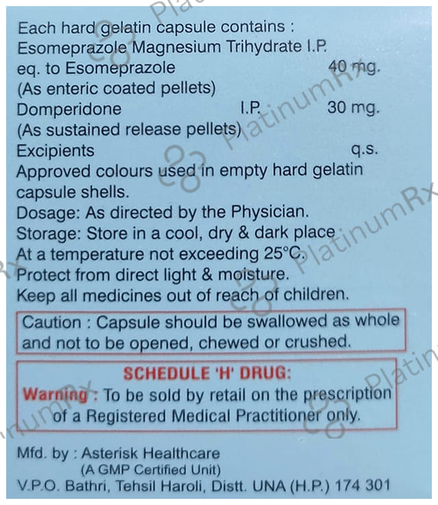 Naxiper D Capsule SR