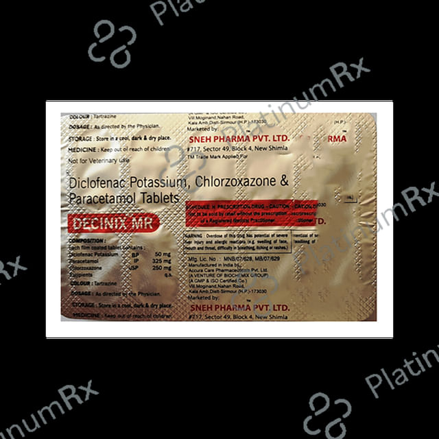 Decinix MR Tablet 10s