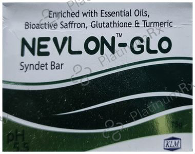 Nevlon Glo Syndet Bar 75gm