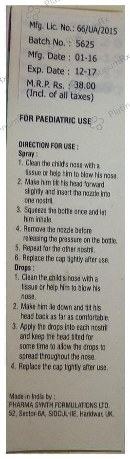 Sane-P Nasal Drops