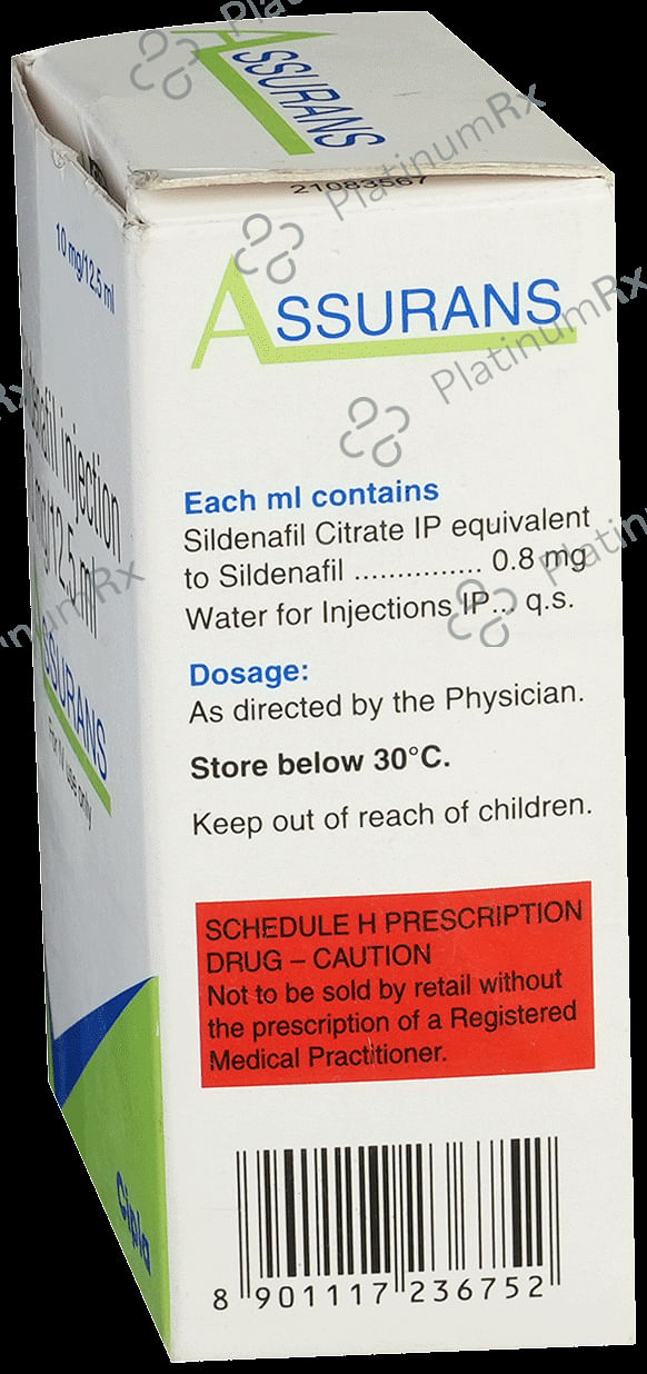 Assurans 0.8mg Injection 12.5ml