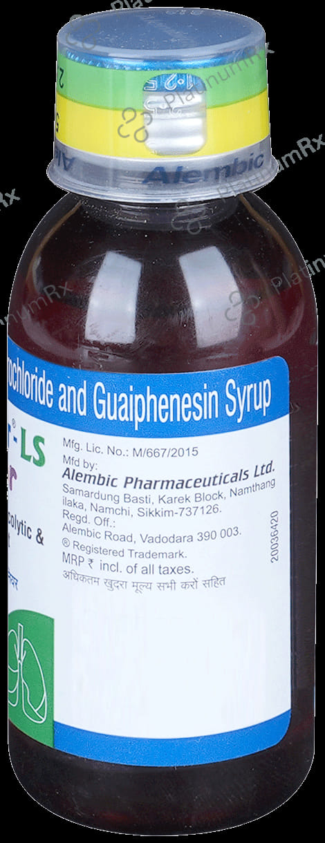 Brozeet Ls 15/50/0.5mg Junior Expectorant 60ml