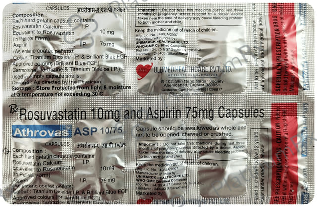 Athrovas ASP 10/75mg Capsule 10s