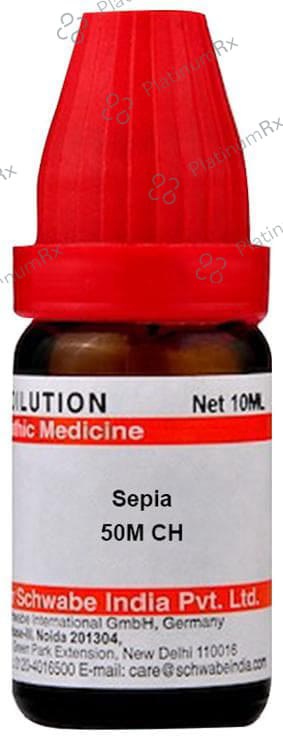 Dr Willmar Schwabe India Sepia Dilution 50M CH