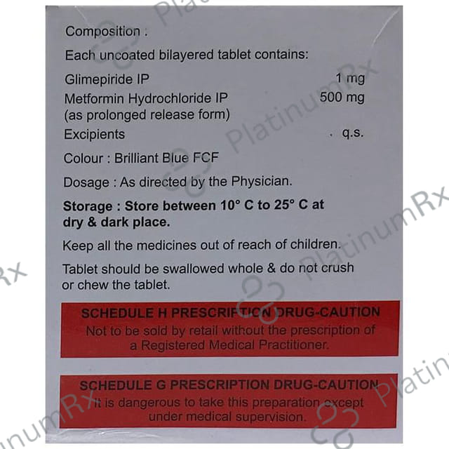 Apriglim-M1 Tablet PR 10 Tablet PR