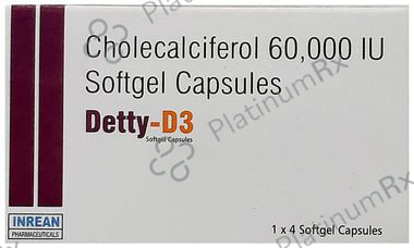 Detty-D3 Softgel Capsule