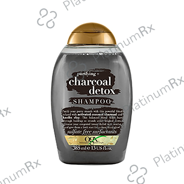 OGX Purifying+ Charcoal Detox Shampoo 385ml