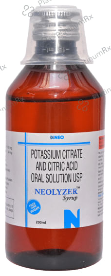 Neolyzer Syrup Sugar Free