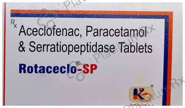 Rotaceclo SP 100mg/325mg/15mg Tablet