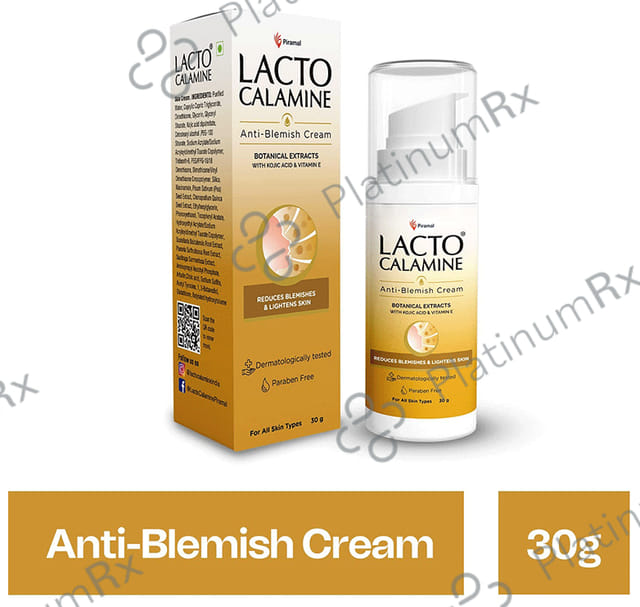 Piramal Lacto Calamine Anti Blemish Cream