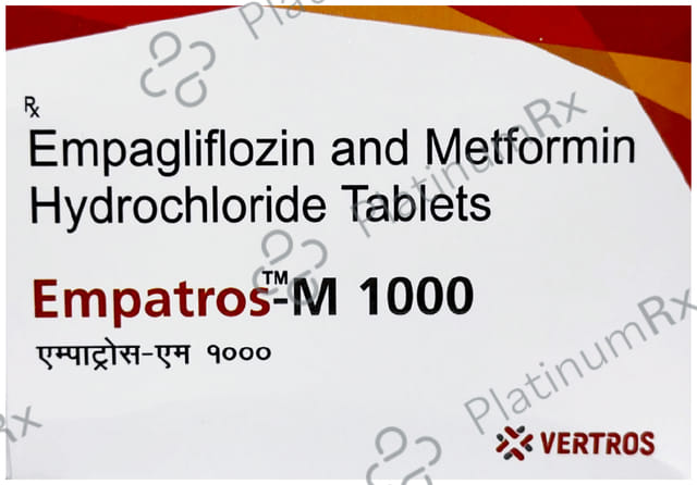 Empatros M 1000mg Tablet 10s