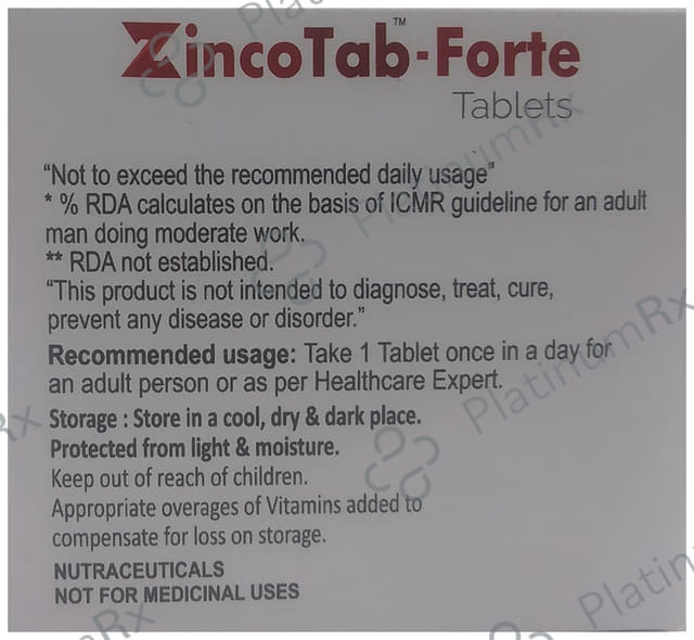 ZincoTab-Forte Tablet