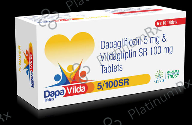 Dapa Vilda 5/100sr Tablet 10