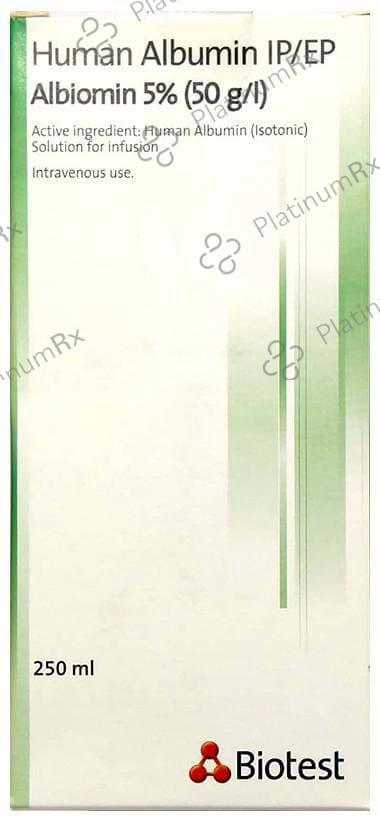 Albiomin 5% Infusion 250ml