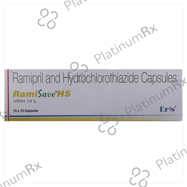 Ramisave H 5/12.5mg Capsule 10s