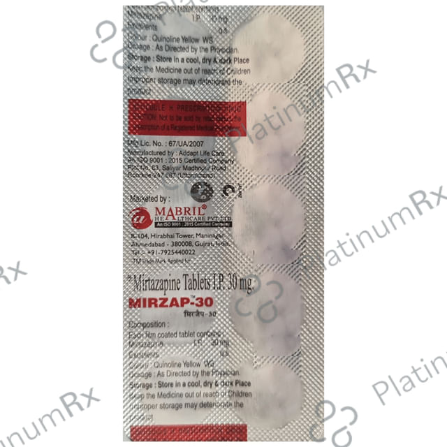 Mirzap 30 Tablet