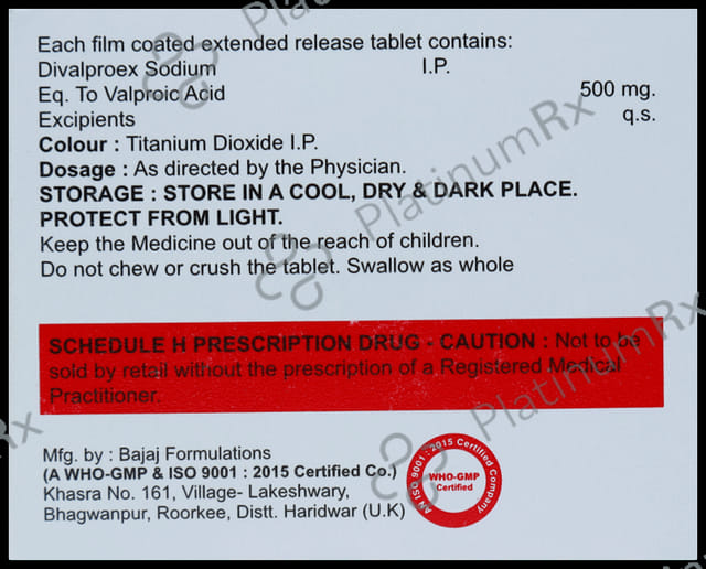 Divalros ER 500 Tablet