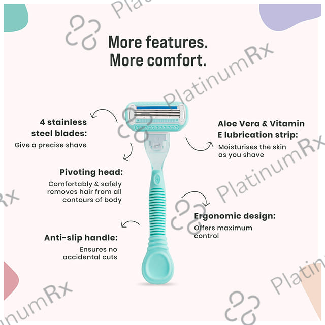 Sirona 4 Blade Cartridge Razor