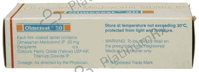 Olmezest 20mg Tablet 10s