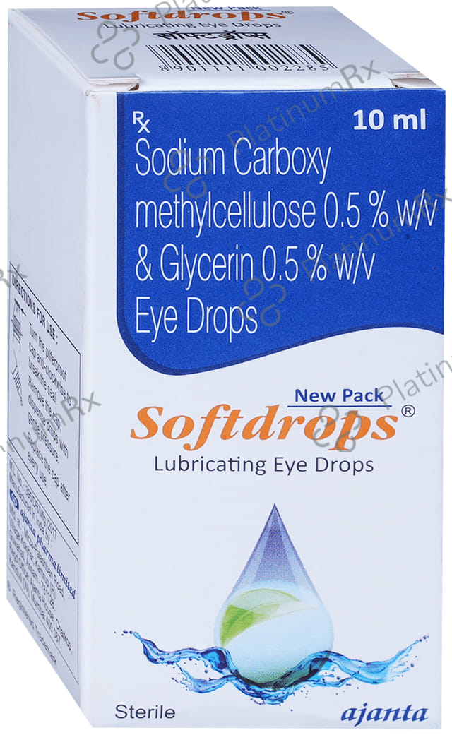 New Softdrops Lubricating Eye Drop 10ml
