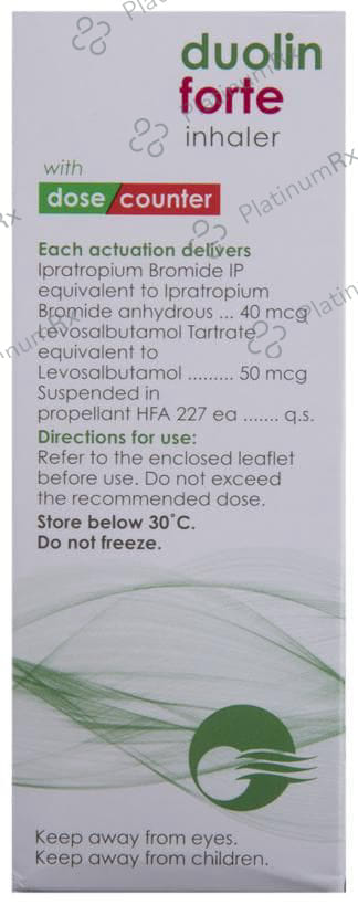 Duolin Forte 50/40mcg Inhaler 200MDI